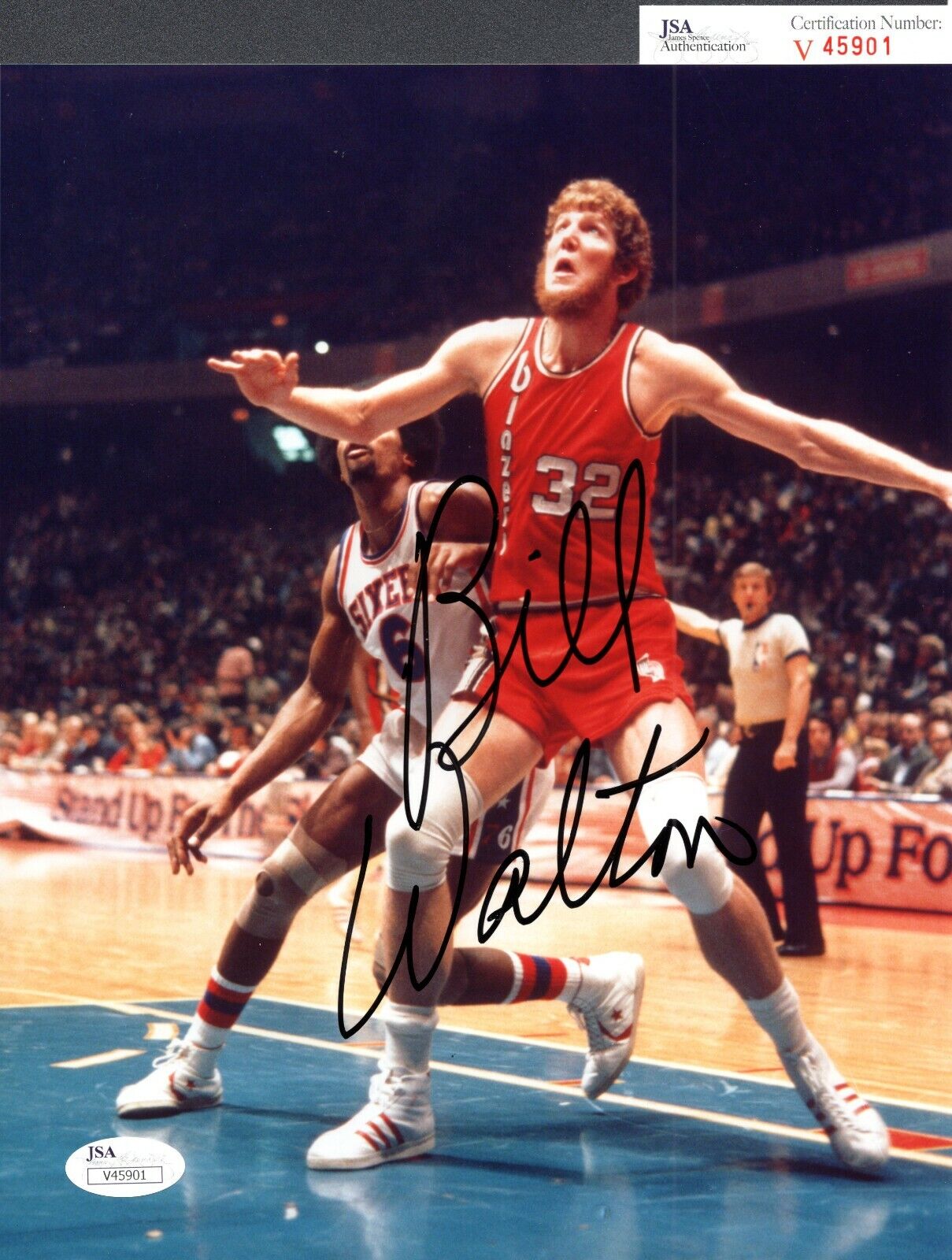 JSA Bill Walton Autographed Signed 8x10 Photo Poster painting Portland Trailblazers TRB 298