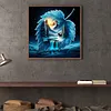Diamond Painting -DIY Round Drill Winter Maple Leaf(40x40cm)