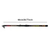 Carbon Fiber Fishing Rod Telescopic Spinning Rod Travel Rod Fishing Accessories