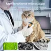 500X Autofocus Magnification Digital Microscope 2MP Foldable Magnifier with LED
