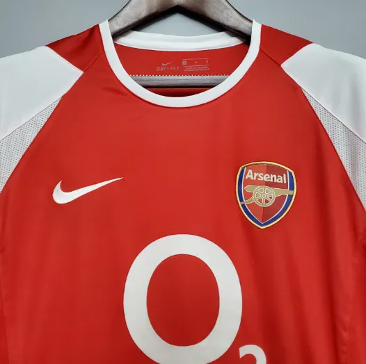 Retro 02/04 Arsenal home Football Shirt Thai Quality