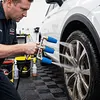 3 in 1 Pressures Washer Turbo Nozzle with 1/4 Inch Quick Connection 360 Degree Rotating Tip Turbo Nozzle 4000 PSI for Garden Car Concrete Brick