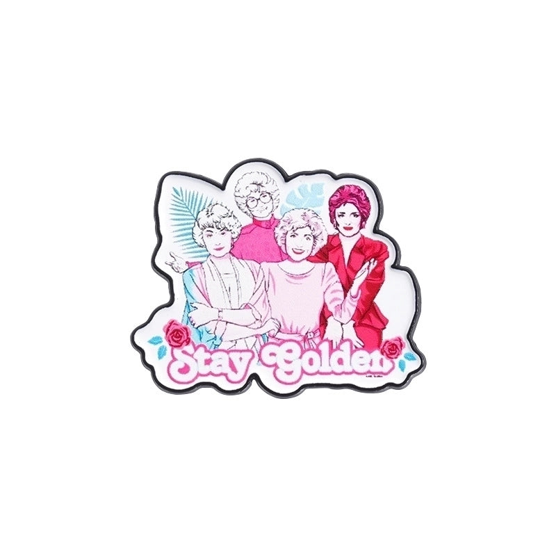 IG Style Cartoon Style Pin Book Letter Heart Shape Alloy Plating Unisex Brooches