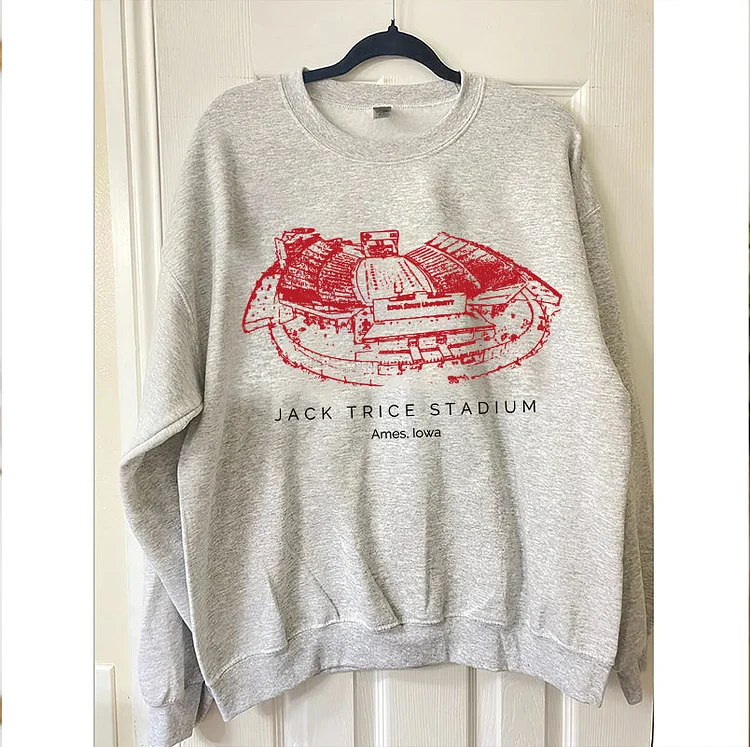 Lowa State Stadium Crewneck Sweatshirt