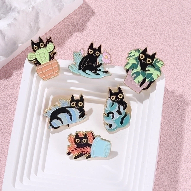 Cute Pin Animal Alloy Stoving Varnish Unisex Brooches