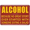 Alcohol - Metal Tin Signs(8*12Inch/12*16Inch) - Bar
