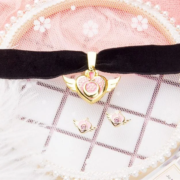 Sailor Moon Chocoolate Choker/Earring S13020