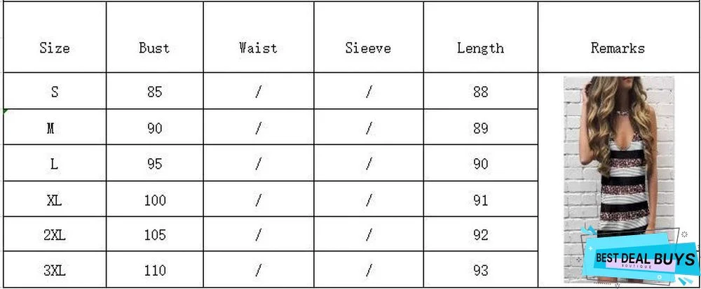 Women's Printed Leopard V-Neck Sleeveless T-Shirt Dress