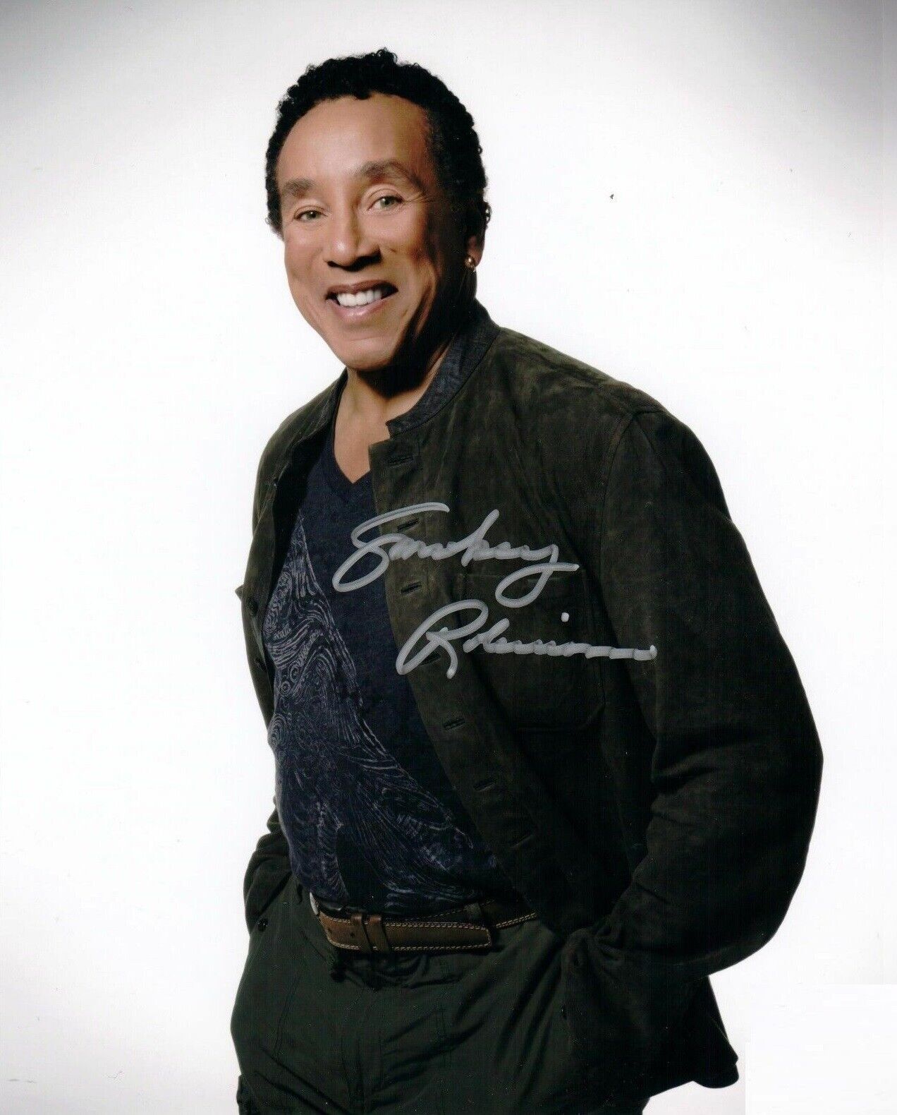 Smokey Robinson Autographed Signed 8x10 Photo Poster painting REPRINT