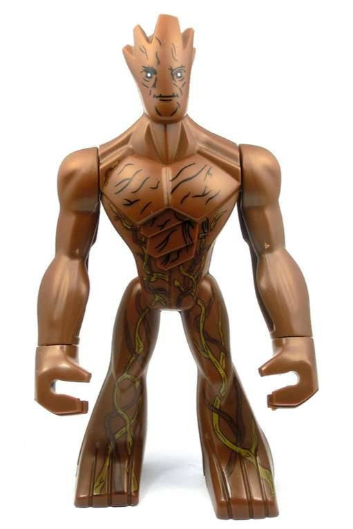 Groot Custom Marvel Superhero Large Minifigure Minifigure Bricks monstertoys