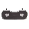 Black Bowknot Car Cushion Ice Silk Seat Cover Cushion