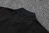Joyfball 2025/2026 Manchester United Half-Pull Training Suit Black Retro version Football Shirt 1:1 Thai Quality