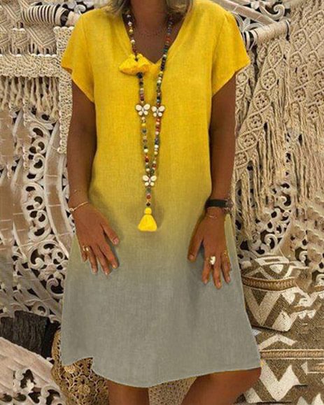 Short Sleeve Casual Dresses