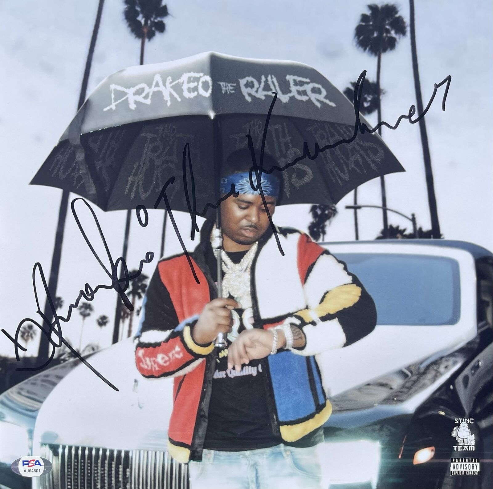 Drakeo The Ruler Signed Autographed 12x12 Photo Poster painting The Truth Hurts