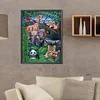 Diamond Painting-DIY Full Round Drill Zoos