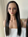 13x4 Full Lace Frontal Wig straight Wig 20/30inches black Hair Pre Plucked Human Hair Wig