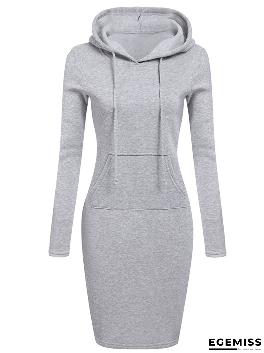 Casual Hooded Dresses | EGEMISS