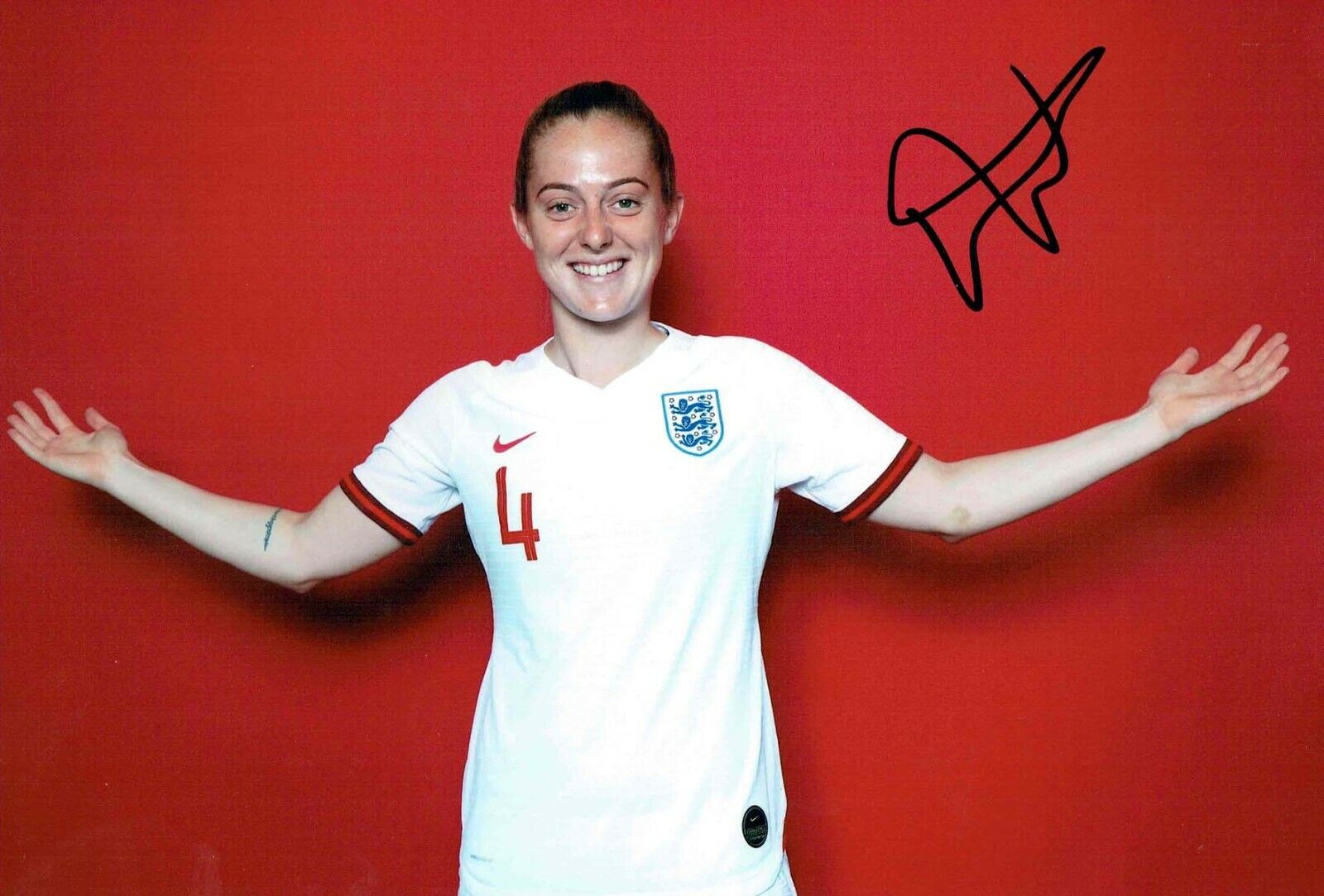 Keira WALSH SIGNED Autograph Photo Poster painting 3 AFTAL COA Manchester City England Football