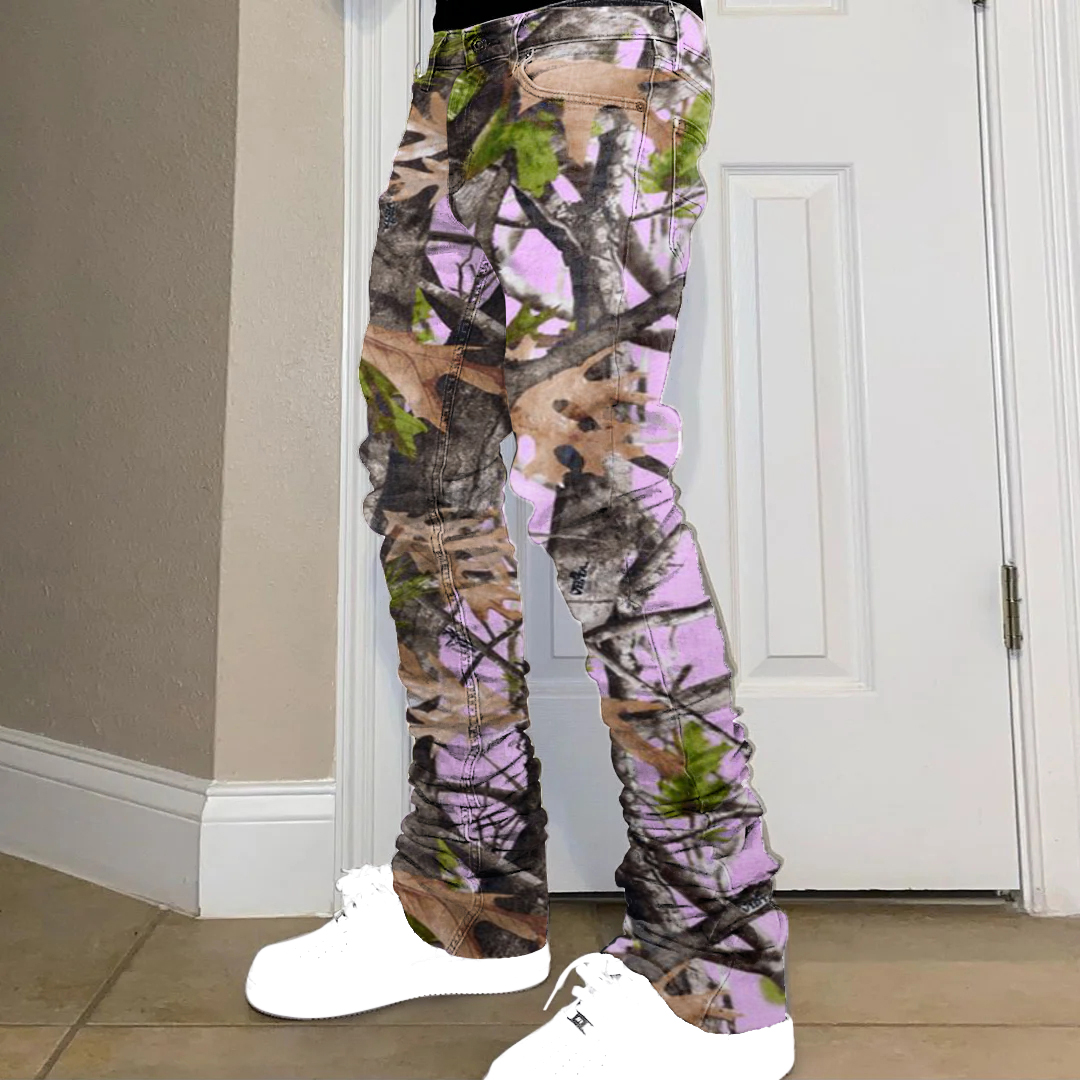 Tide brand retro street hip-hop jeans