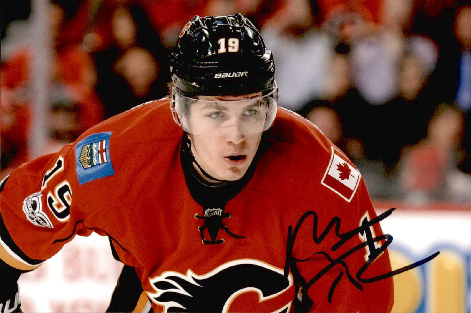 Matthew Matt Tkachuk SIGNED autographed 4x6 Photo Poster painting CALGARY FLAMES #7