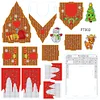 DIY Christmas House Diamond Painting Wooden Desktop Decor