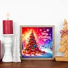 Christmas Tree - Diamond Painting - Partial Special Shaped Drill(Canvas|30*30cm)