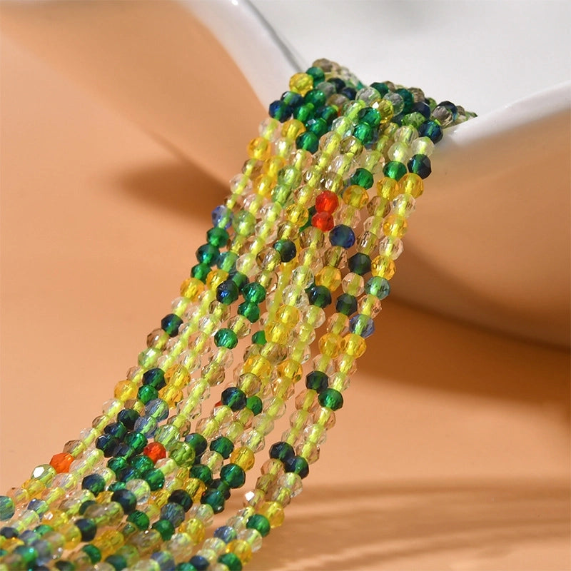 1 Piece Glass Round Jewelry Accessories