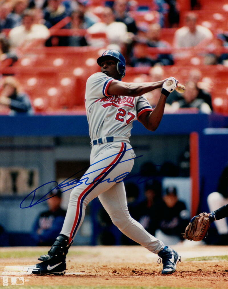 VLADIMIR GUERRERO SIGNED AUTOGRAPH 8X10 Photo Poster painting - MONTREAL EXPOS STAR BASEBALL HOF