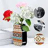 (US Local)Mandala Acrylic Double Sided Special Shape Diamond Painting Vase for Home