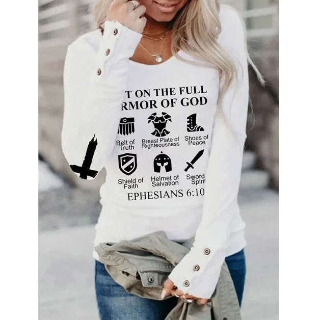Put on The Full Armor of God T-shirt