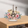 Tour Eiffel en acrylique - ornement d&rsquo;artisanat 5d bricolage