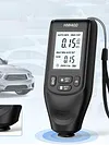 Paint Thickness Gauge Meter Fe/NFe Probe Coating Thickness Gauge with LCD Display for Cars Boat Metal Foil Furniture Accessories