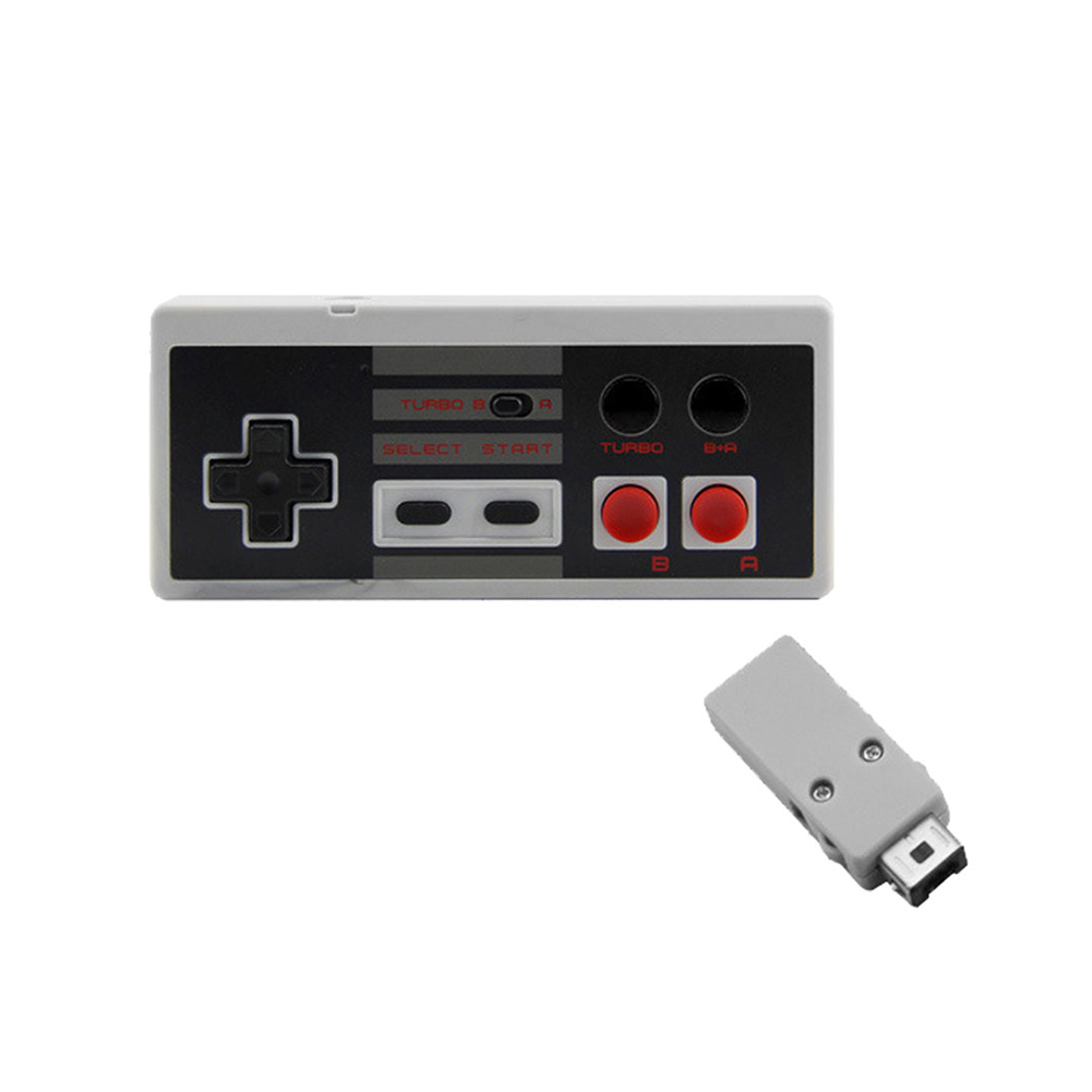 

2.4GHz Wireless Controller Joystick Gamepad for NES Mini Classic Edition, 501 Original