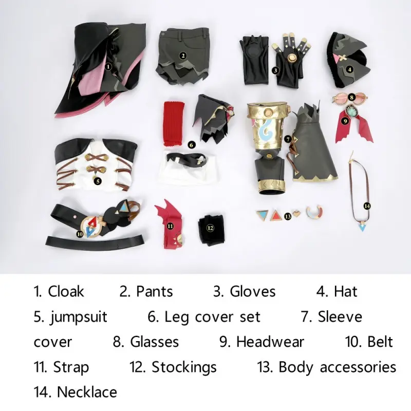 [Wetrose] Pre-Order Genshin Impact Jahoda Full Set Game Outfit Cosplay Costume