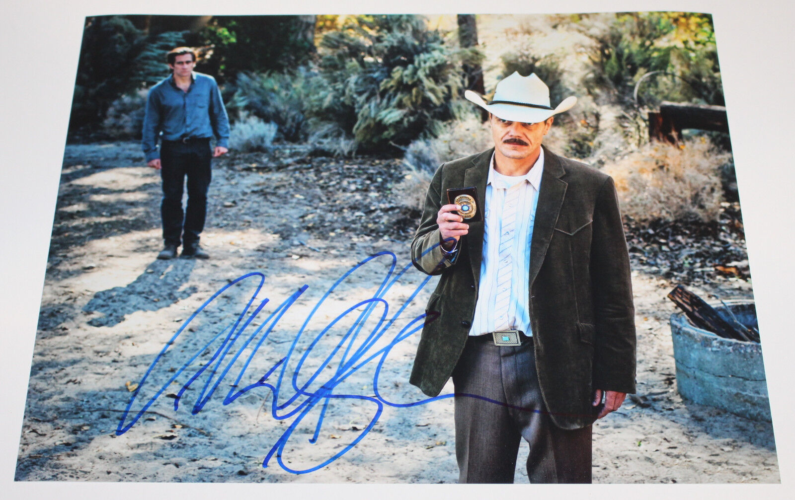 MICHAEL SHANNON SIGNED AUTHENTIC 'NOCTURNAL ANIMALS' 11X14 Photo Poster painting F w/COA PROOF