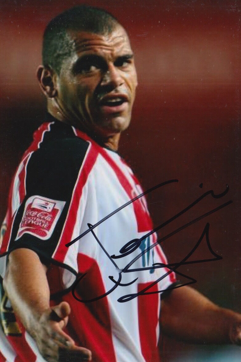 SOUTHAMPTON HAND SIGNED JERMAINE WRIGHT 6X4 Photo Poster painting 1.