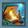 Diamond Painting-DIY Full Round Drill Fairy in the Book