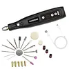 Cordless Rotary Tool Kit with 5-Speed Settings & 23 Accessories 700mAh Powerful Engraving Pen 15000RPM Max for Sanding Polishing Drilling Carving DIY Crafts