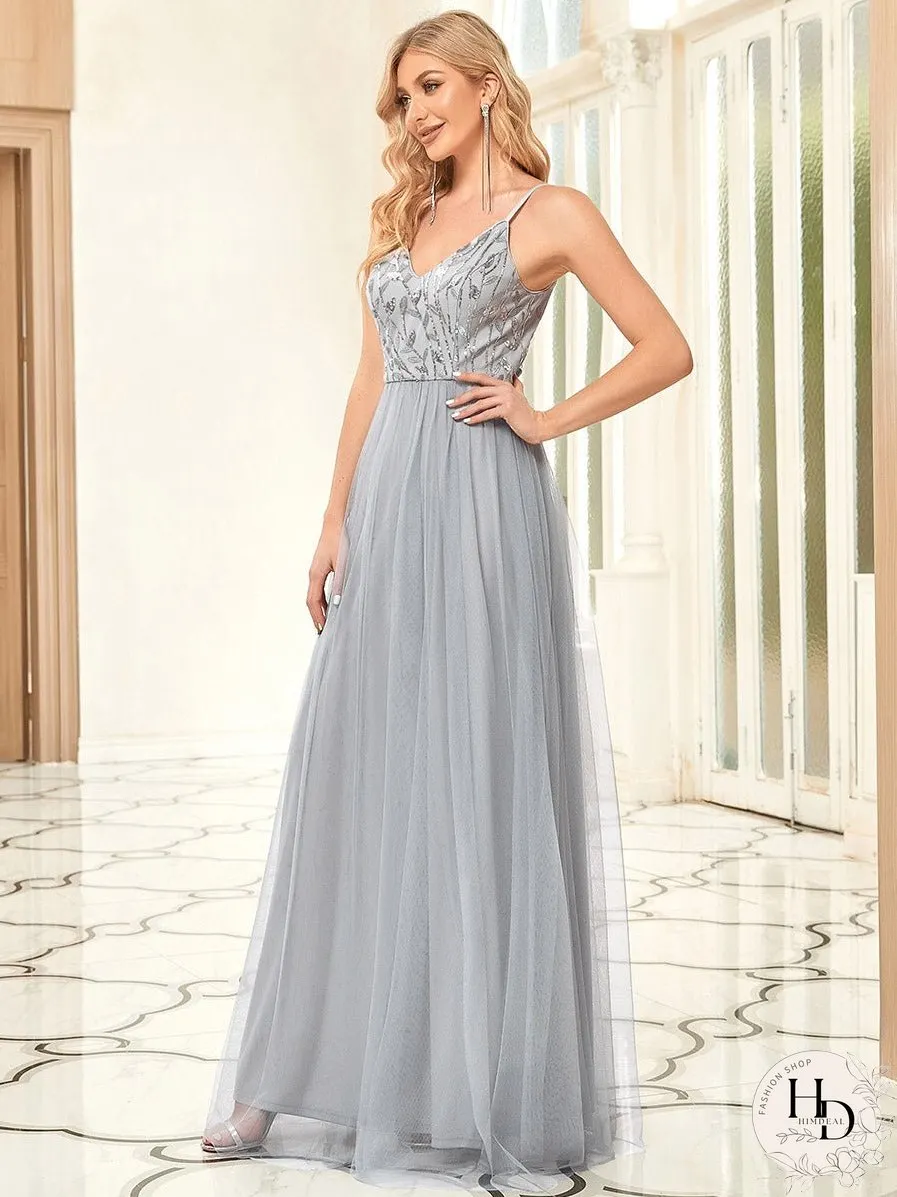 Adorable A Line Silhouette Floor Length Wholesale Evening Dress FS