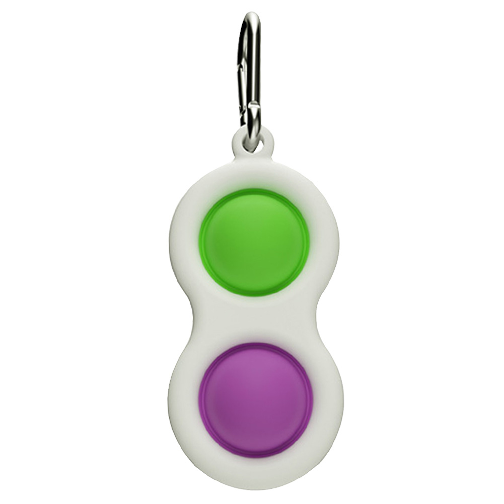

2 Bulges Keychain - Pop It Fidget Toy, Green, 501 Original