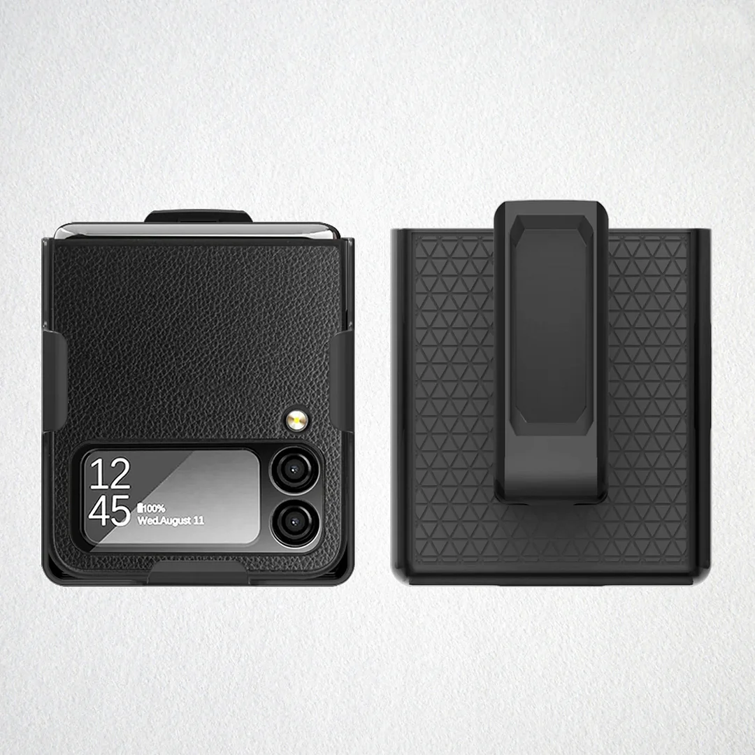 Applicable To Samsung Z-flip3/Zflip4 Back Clip Mobile Phone Case