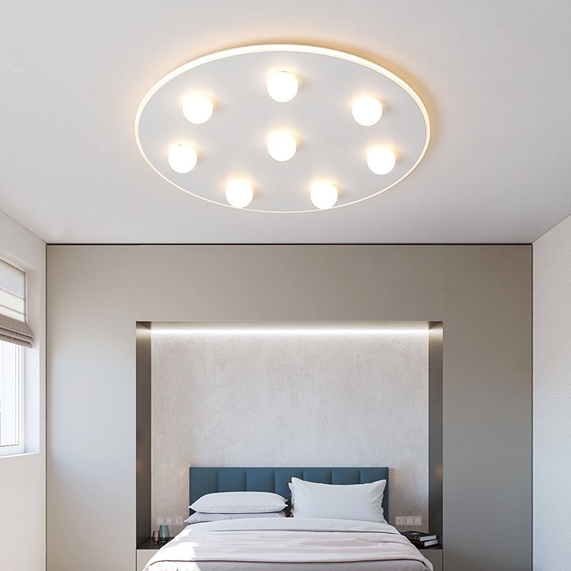 New Modern Led Ceiling Lights For Living Room Bedroom Study Room White Finished Ceiling Lamp Freee Shipping