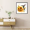 Diamond Painting-DIY Full Round Drill Sunflower Hummingbird(35x35cm)