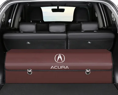 Car Trunk Leather Storage Box