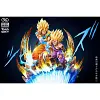 1/6 Scale Father-Son Kamehameha with LED - Dragon Ball Resin Statue - Unlimited Studios