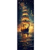 Navigation Starry Sky-11CT Stamped Cross Stitch 30*90cm/11.81*35.43in(Big Size)