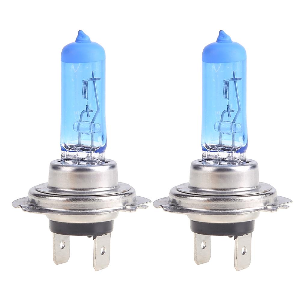 

2pcs H7 1000lm Car LED Fog Lamp Headlamp Headlight Bulb Low Beam 6000K Blue, 501 Original