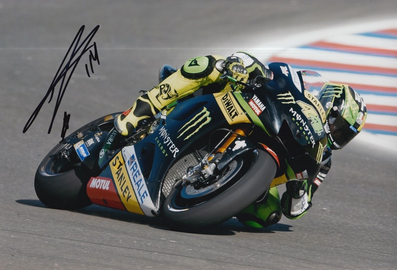 Pol Espargaro Hand Signed 12x8 Photo Poster painting Monster Yamaha Tech 3 2016 MOTOGP 11.