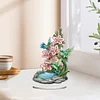 DIY Flower Hummingbird Diamond Art Special Shaped Tabletop Decorations