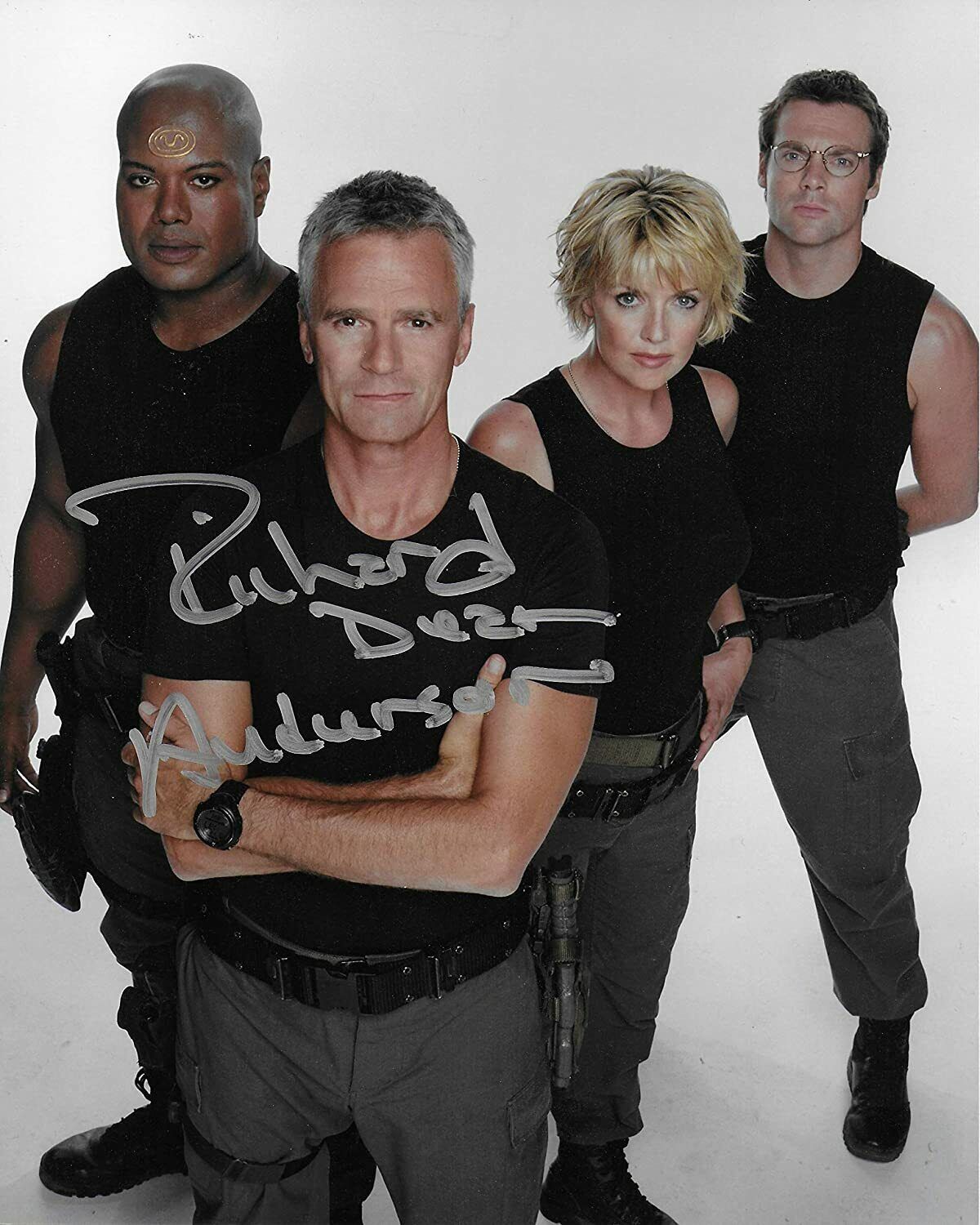 Richard Dean Anderson Stargate Original 8X10 Autographed Photo Poster painting #11